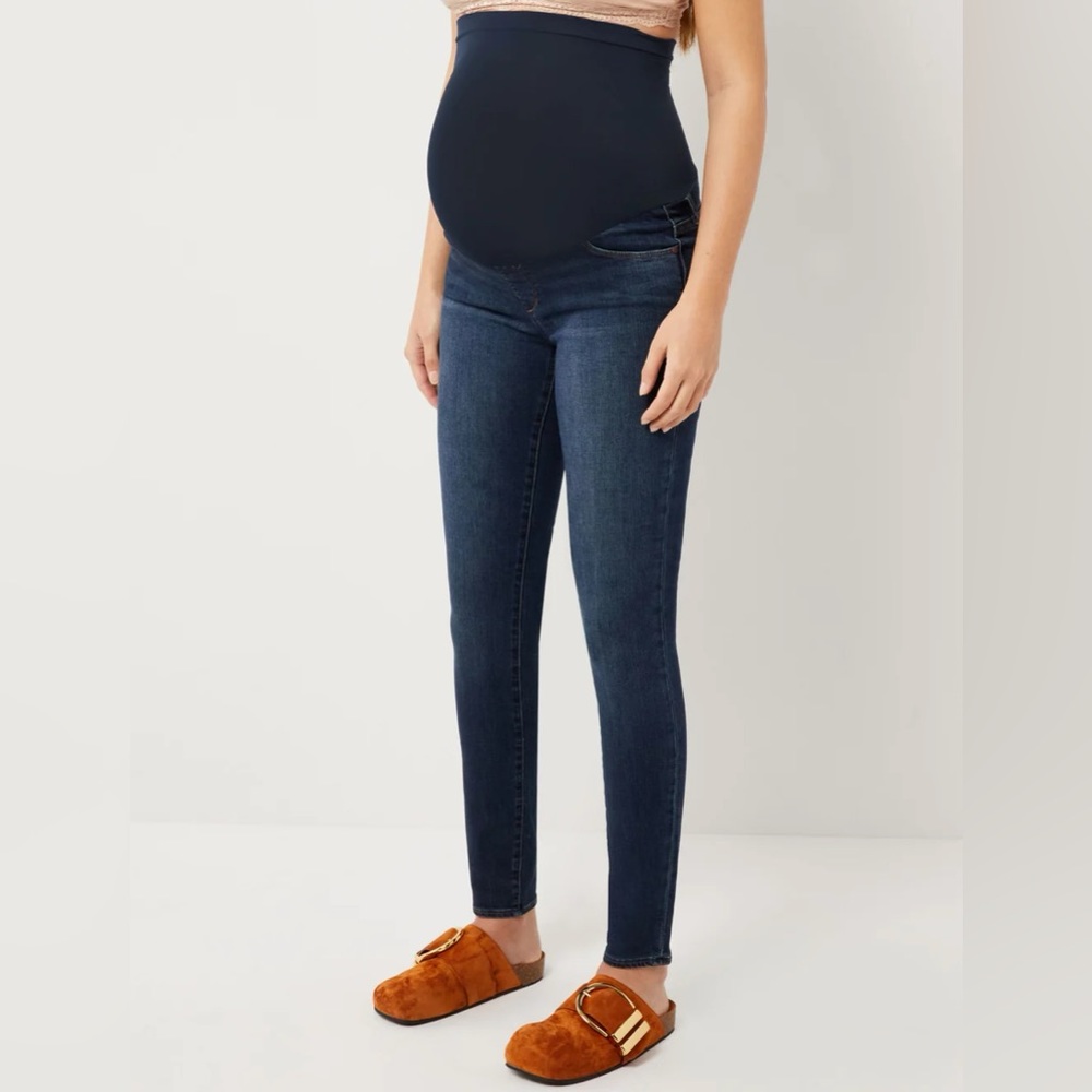 ARTICLES OF SOCIETY SECRET FIT BELLY MYA SKINNY MATERNITY JEANS
